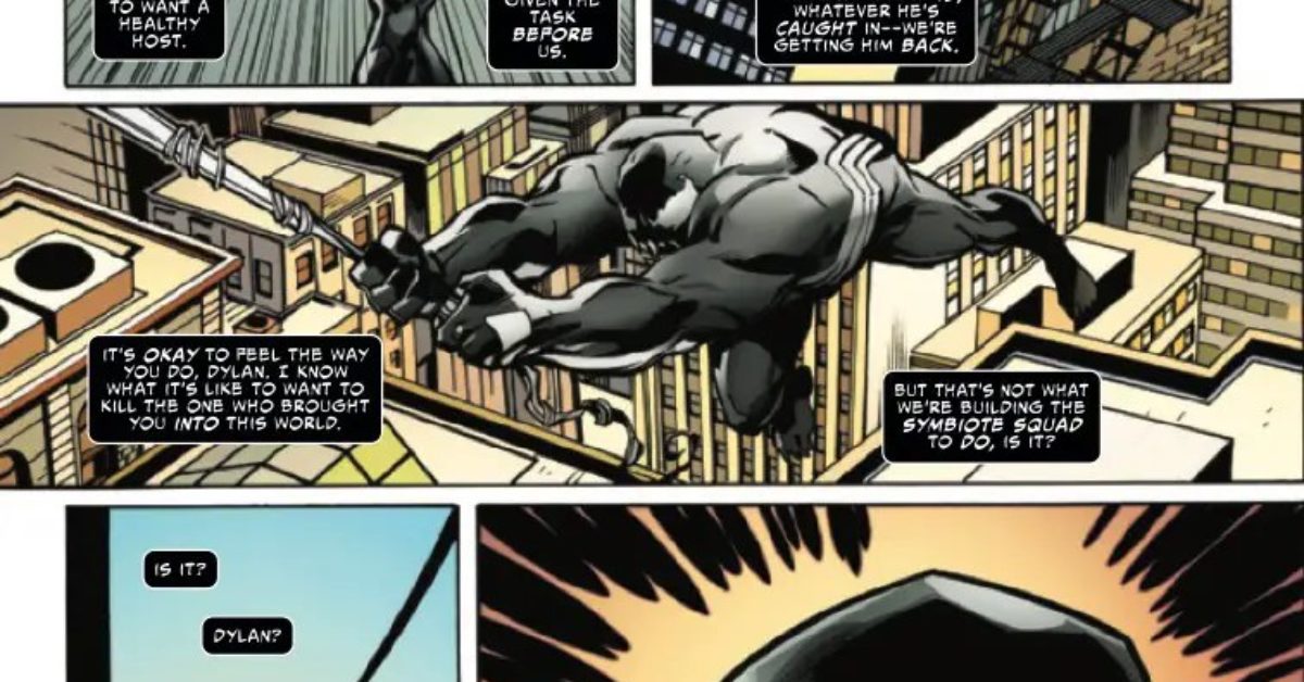 Preview of Venom #22: Eddie’s Encounter with Flexo