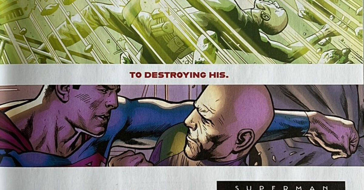 Lex Luthor Shows You What All Comic Book Previews Should Look Like