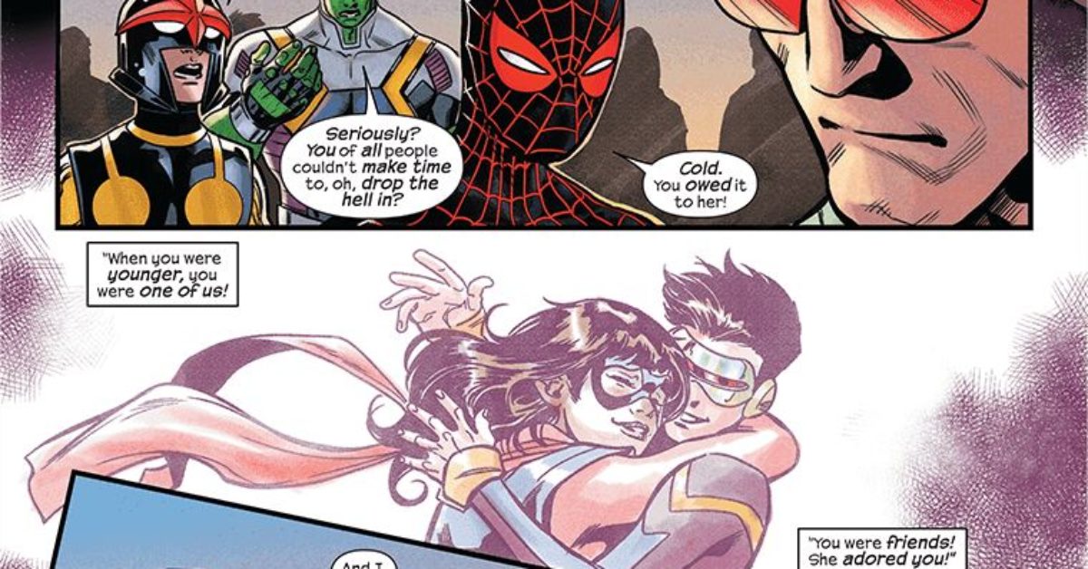 Cyclops of the X-Men Promises Something “Soon” For Ms Marvel