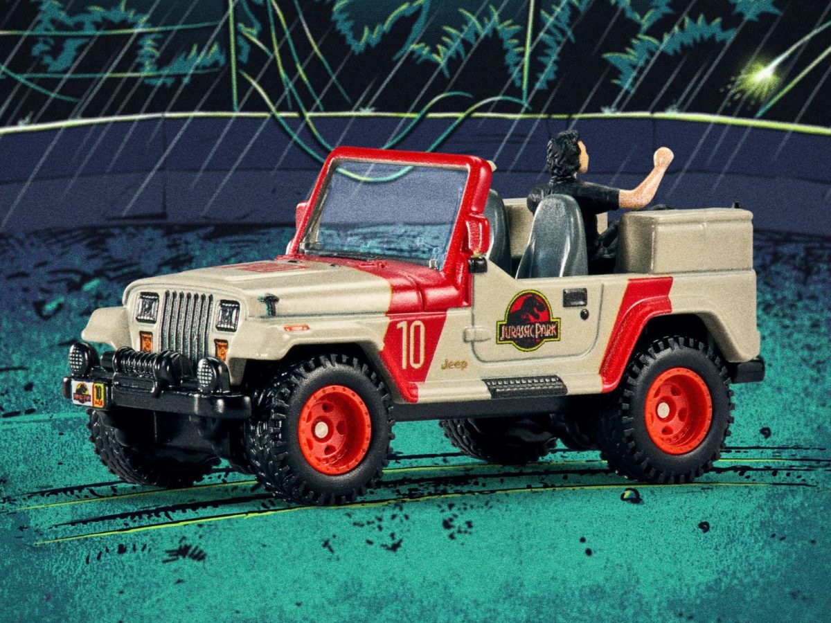 Mattel Debuts SDCC Exclusive Hot Wheels for Marvel and Jurassic Park