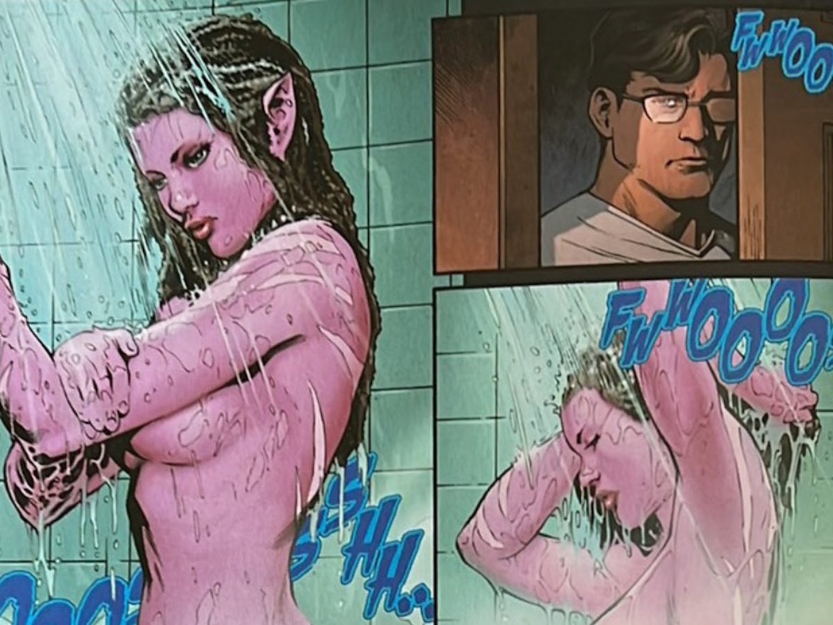 Superman Still In the Shower in The Daily LITG, 16th July 2023