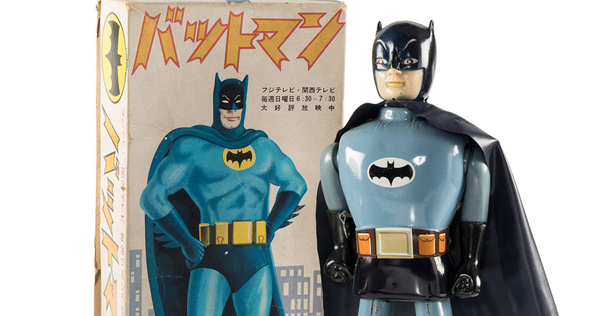 Rare Vintage Batman Toys in the Ultimate Batman Collection, at Auction