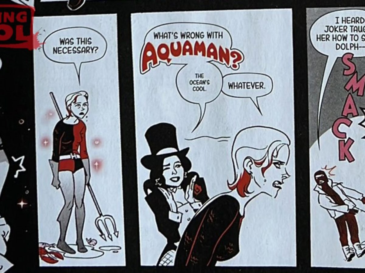 Harley Quinn Continues To Diss Aquaman At Every Available Opportunity