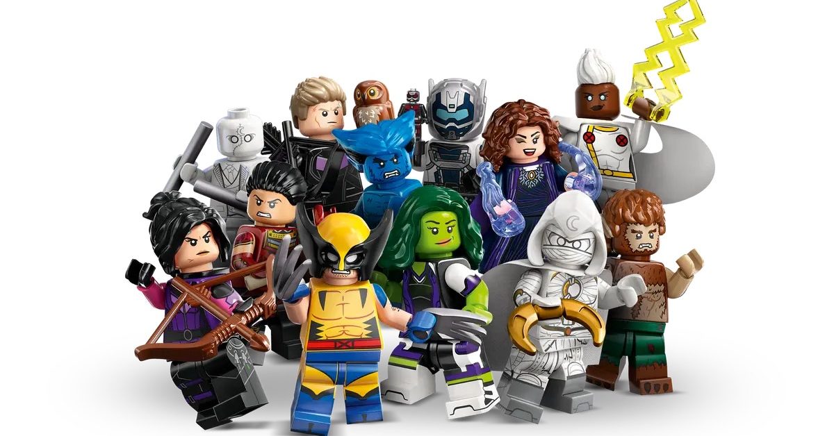 Lego Debuts Series Disney Marvel Studios Mystery Minifigures