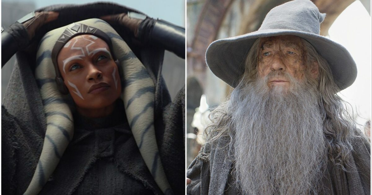 Ahsoka Rosario Dawson on LOTR’s Gandalf Inspiring Her Jedi Journey