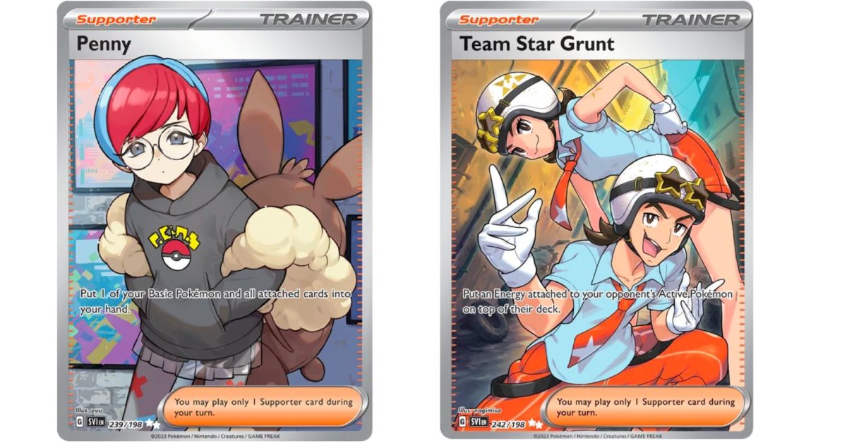 The Cards Of Pokémon TCG: Scarlet & Violet Part 57: Penny & Team Star