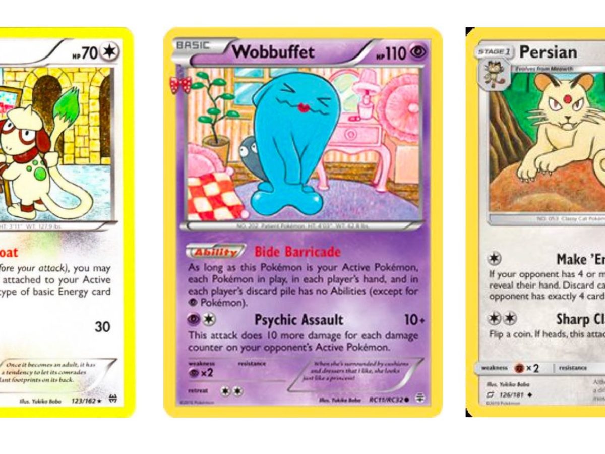 Pokmon Trading Card Game Artist Spotlight: Yukiko Baba  Modern