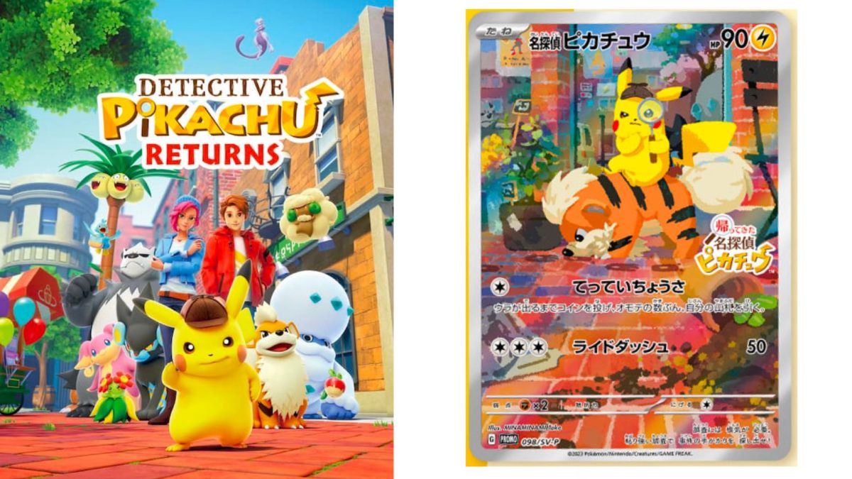 Pokémon TCG Brings Back Detective Pikachu With Promo Card