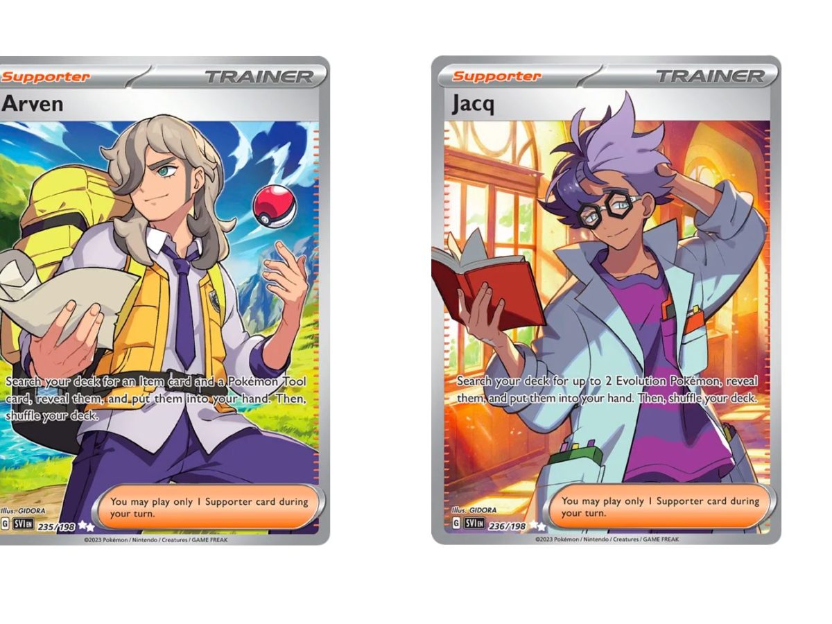 arven card pokemon Pokemon Scarlet and Violet Paldean Fates Arven #235/091 Special Illust –  Rotterdam Comics main image 1