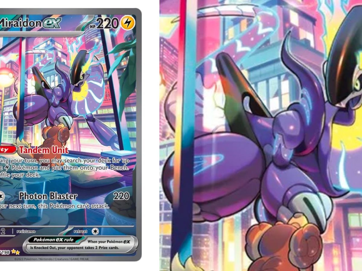 The Cards Of Pokémon TCG: Scarlet & Violet Part 19: Miraidon Ex