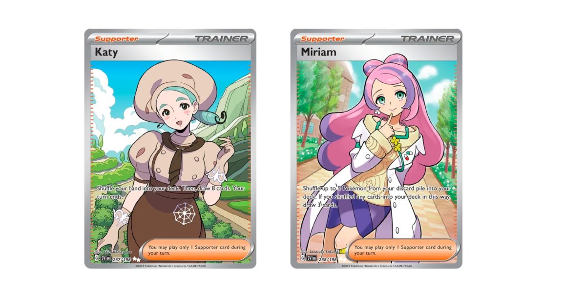 The Cards Of Pokémon TCG: Scarlet & Violet Part 56: Katy & Mariam