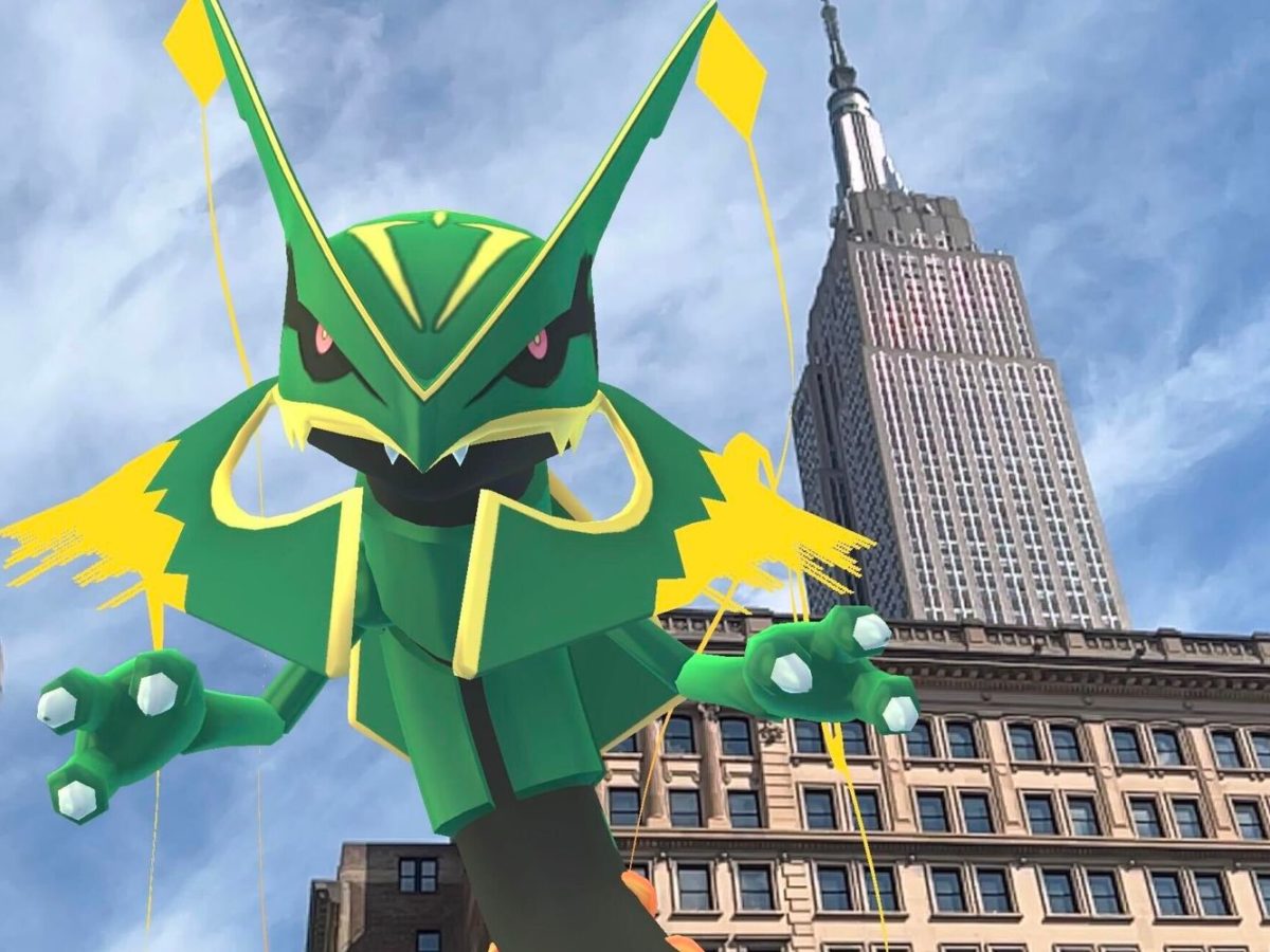 POKÉMON GO, Shiny Mega Rayquaza