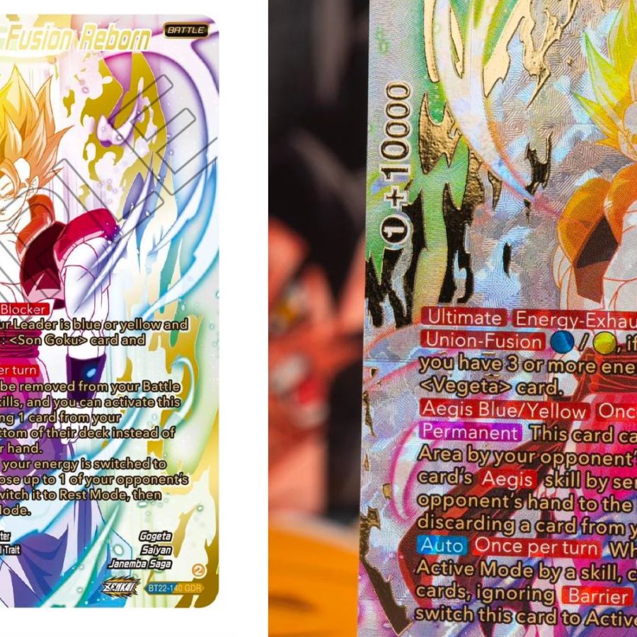 Gogeta Super Saiyan 4 Legendary Fusion (Dragon Ball Z) Premium Art Print