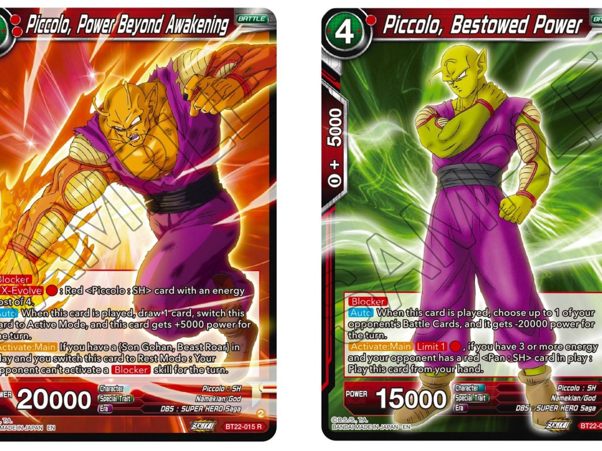 Dragon Ball Legends - Pan, Piccolo (Power Awakening) and Gohan