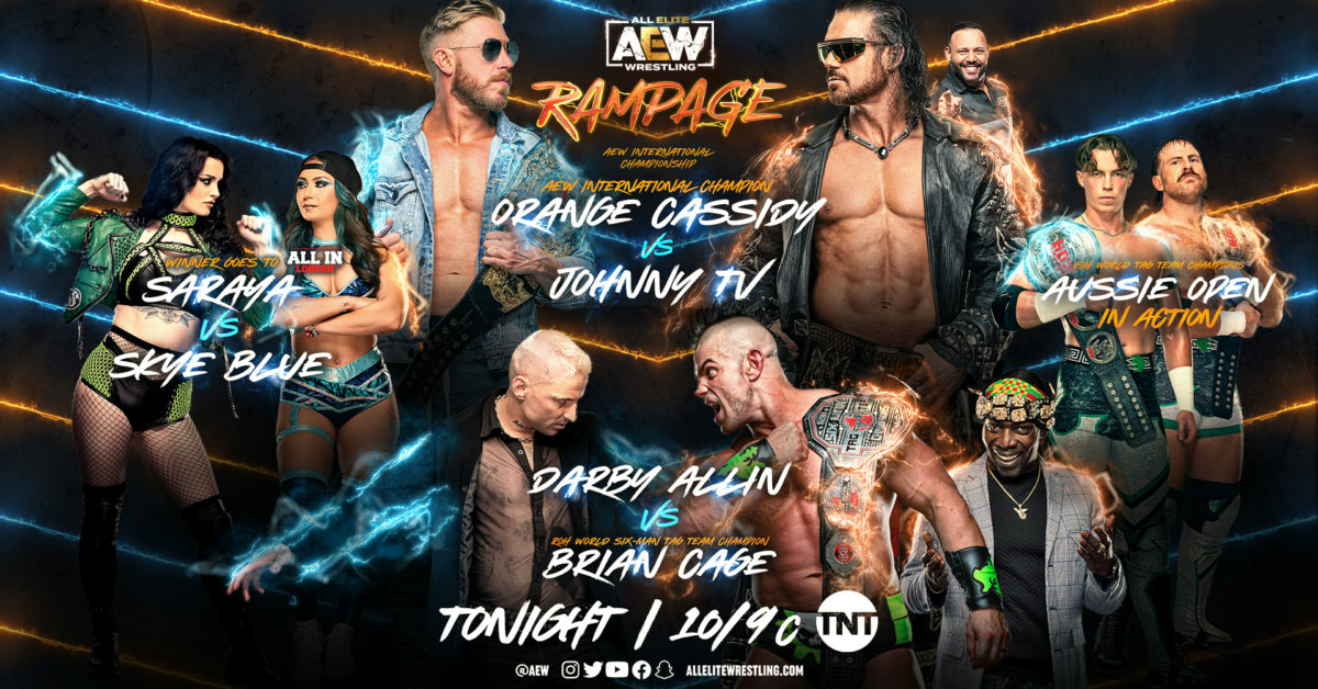AEW Rampage Preview: The Road to "All In: London" Rolls On Tonight - What Channel Is Aew Rampage On Uk