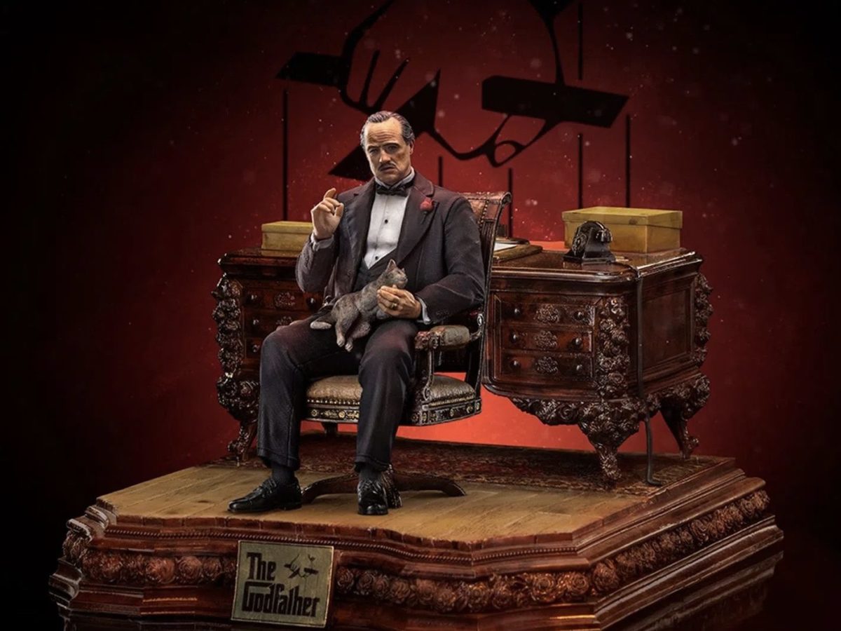 THE GODFATHER - DON VITO CORLEONE FIGURE - DELUXE ART 1/10