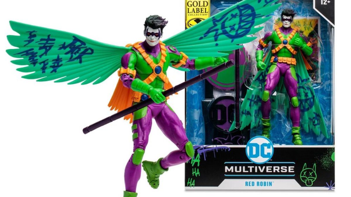DC Comics Red Robin Gets New Jokerized Variant from McFarlane Toys