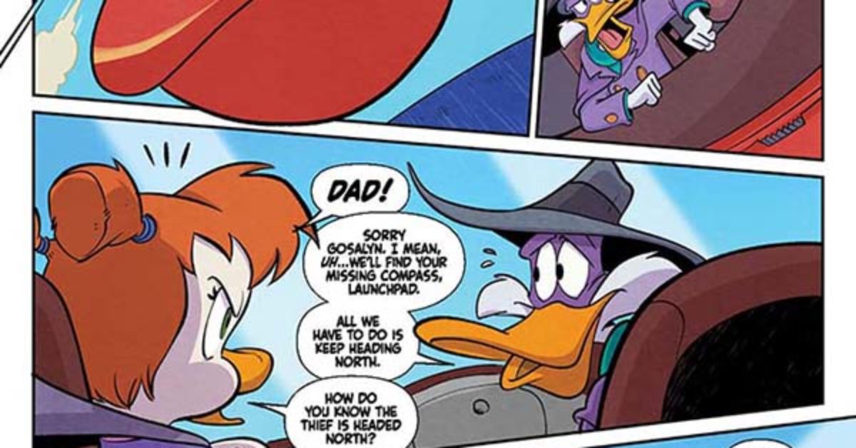 Darkwing Duck 8 Preview Who Needs A Gps Anyway