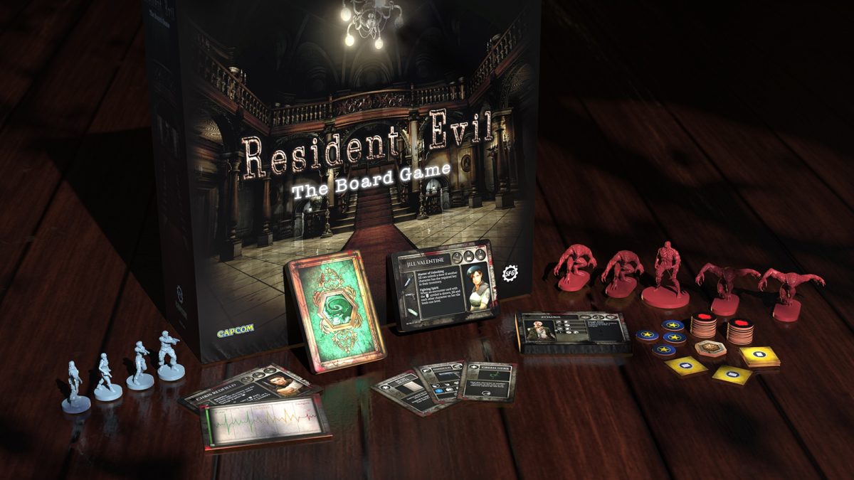 Resident Evil 1 board game Kickstarter date and reveal trailer