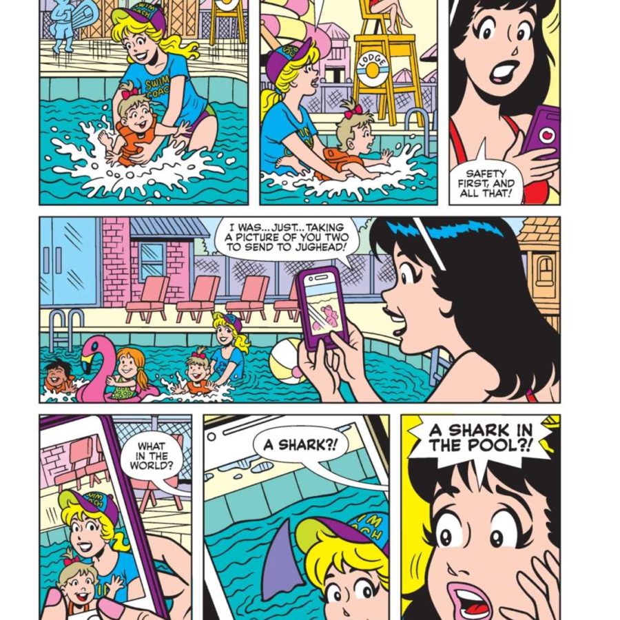 Betty And Veronica Jumbo Comics Digest #316 Preview: Move Over Aquaman