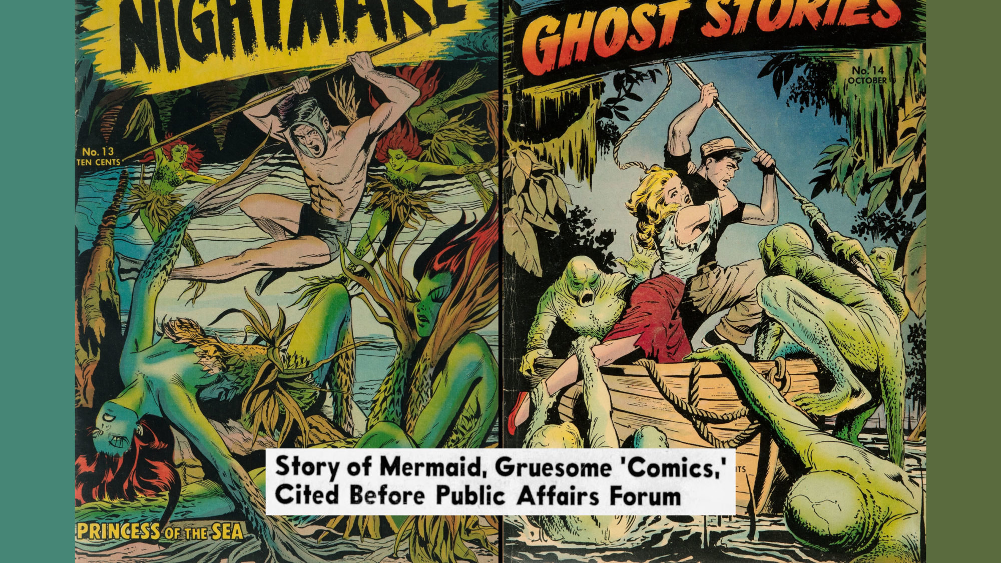 Killer Mermaids, Lagoon Creatures, the Horror of Nightmare