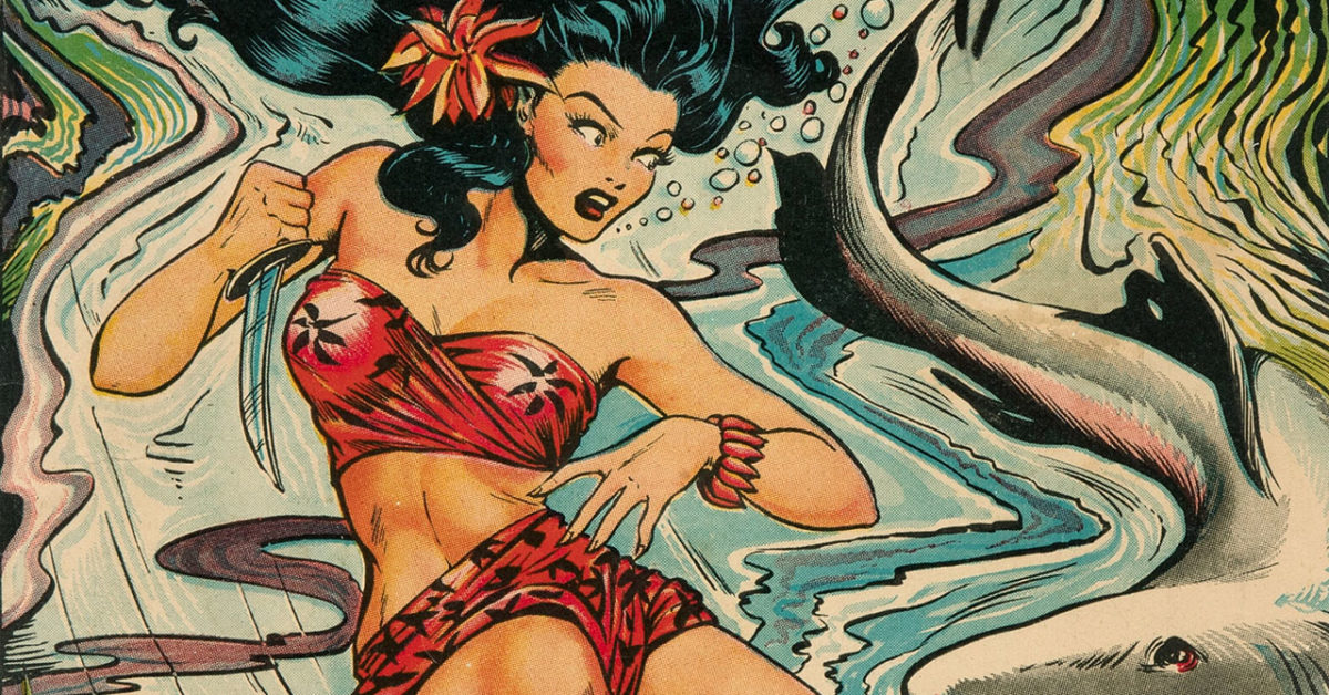 The Volcanic Rise of Matt Baker’s Seven Seas Comics #4, up for Auction