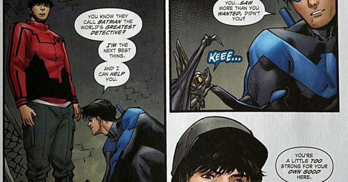 Dick Grayson, The World’s Second-Greatest Detective, In City Boy?