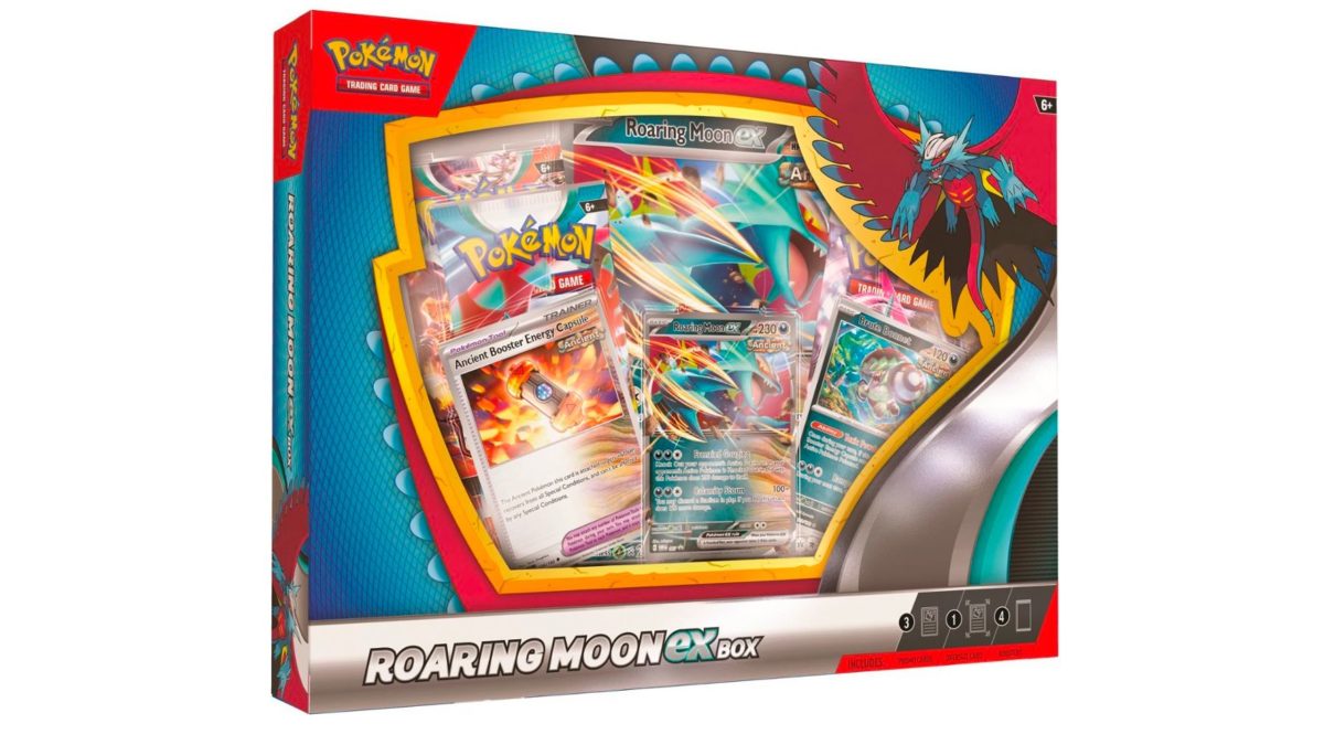 Roaring Moon Debuts In The Pokémon TCG With An Ex Box