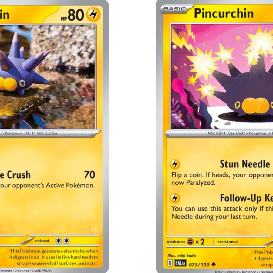 The Cards Of Pokmon TCG: Paldea Evolved Part 17: Pincurchin