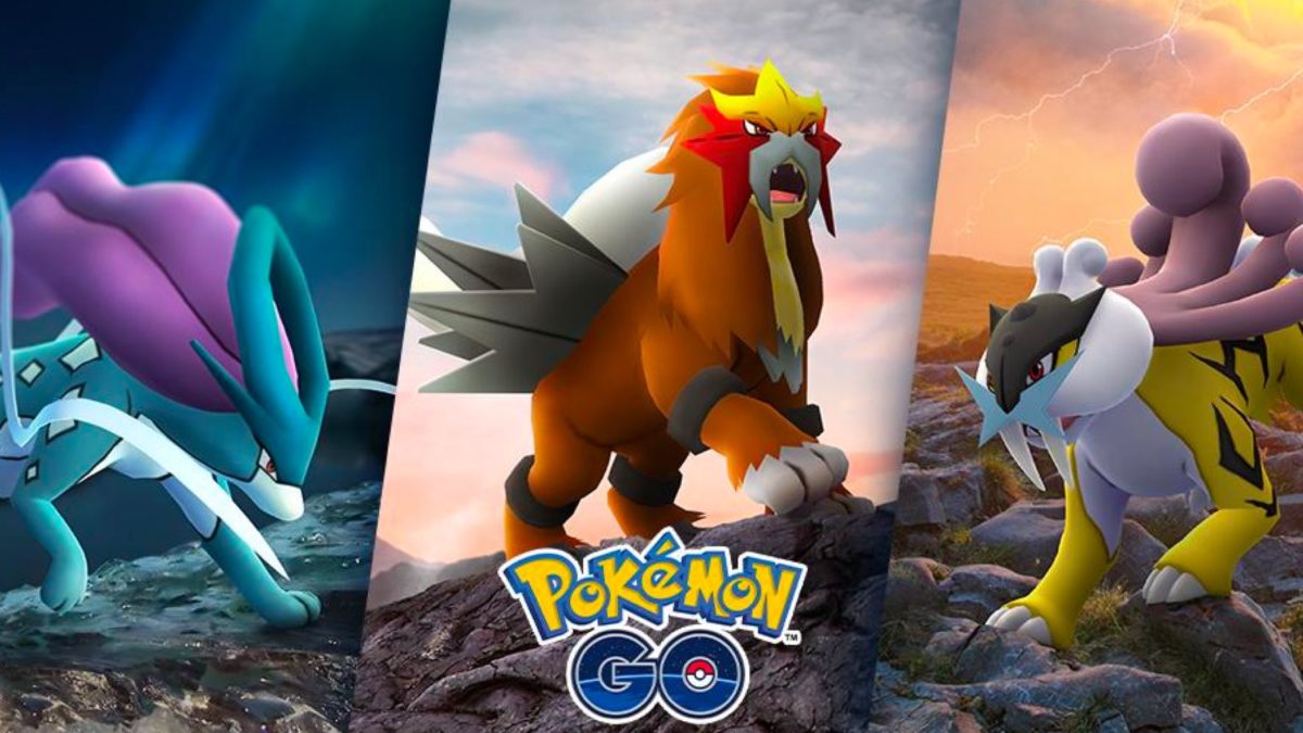 Legendary Pokémon Raikou, Entei, and Suicune Headed to 'Pokémon GO