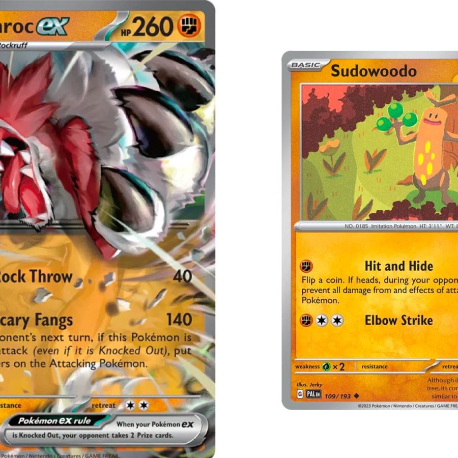 Cards Of Pokmon TCG: Paldea Evolved Part 25: Lycanroc & Sudowoodo Cards Of Pokmon TCG: Paldea Evolved Part 25: Lycanroc & Sudowoodo