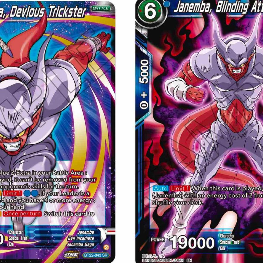 Dragon Ball Super Reveals Critical Blow: Janemba Super Rare