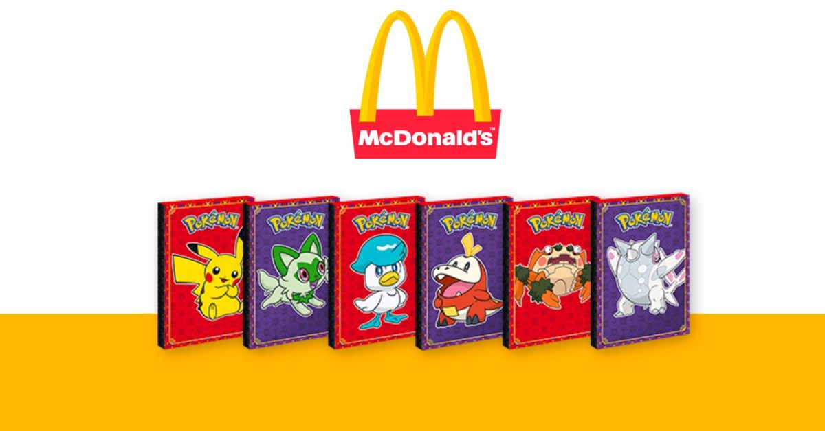 McDonald’s Begins Pokémon TCG 2023 Promotions Is Now Live