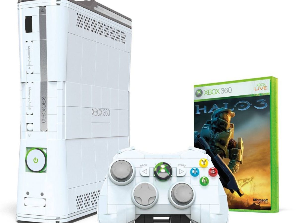 Mega Unveils Xbox 360 Replica Building Set