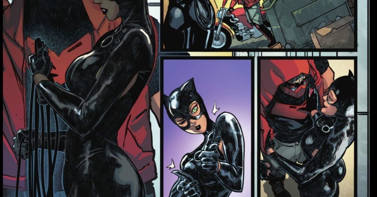 The Body Language Of Red Hood And Catwoman On Batman Day