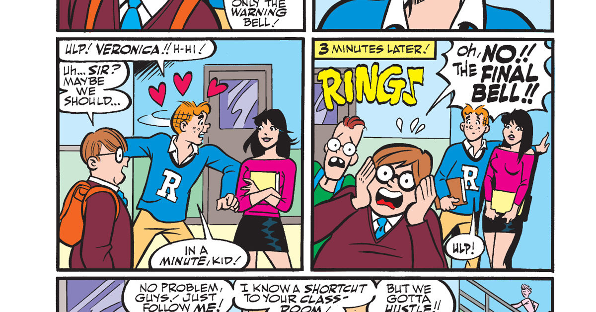 Archie Showcase Jumbo Digest #15: Freshman Year Preview: Year One