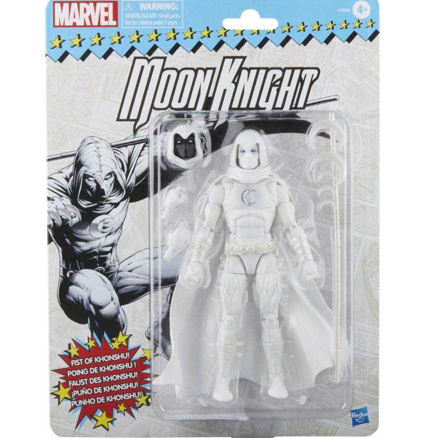  Marvel Hasbro Legends Series 6-inch Collectible Moon Knight  Action Figure Toy, Ages 4 and Up : Toys & Games