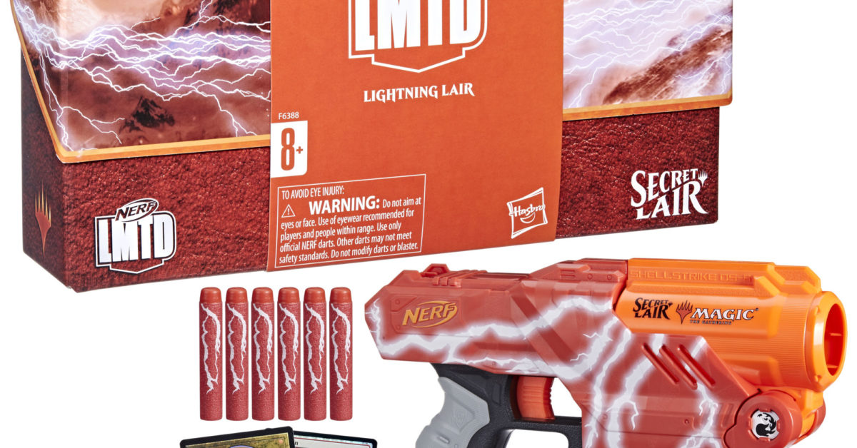 【未開封】Nerf LMTD Lightning Lair　稲妻シングルカード付 未開封】Nerf LMTD Lightning Lair 稲妻シングルカード付 - メルカリ