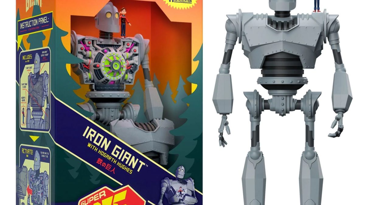 Iron giant action figure on sale