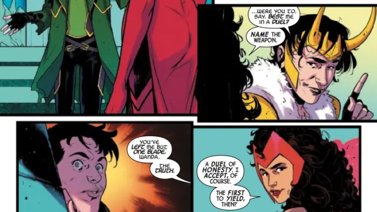 Loki shows up in Scarlet Witch #8 : r/loki