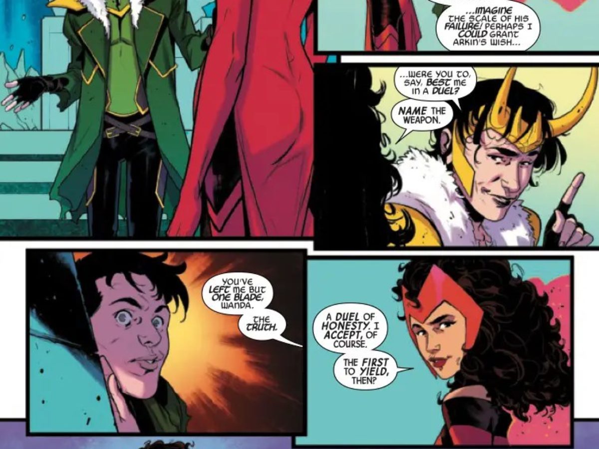 Loki shows up in Scarlet Witch #8 : r/loki