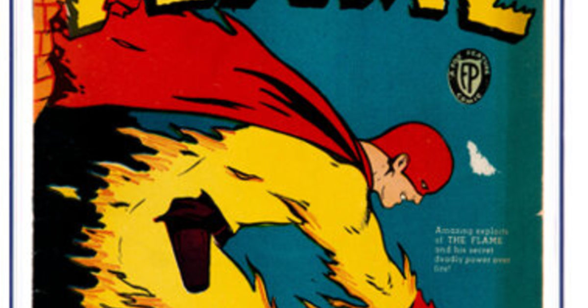 The Flame Powers Up in Fox’s The Flame #4, up for Auction