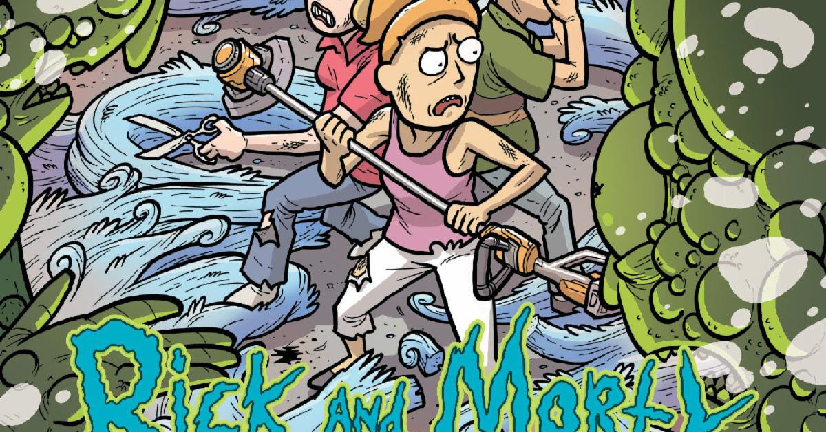 Zander Cannon on Rick And Morty in Oni Press December 2023 Solicits