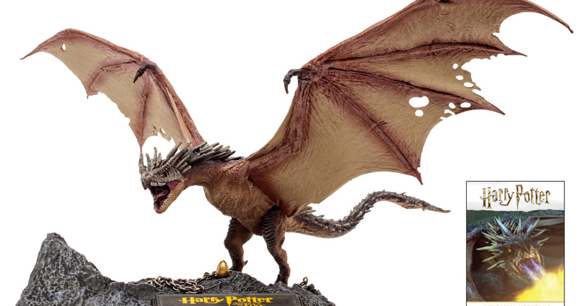 Harry Potter et la Coupe de feu figurine Hungarian (envergure 23 cm) McFarlane