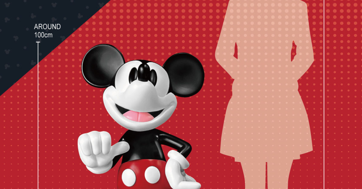 Beast Kingdom Debuts Life-Size Mickey Mouse and Friends Statues 