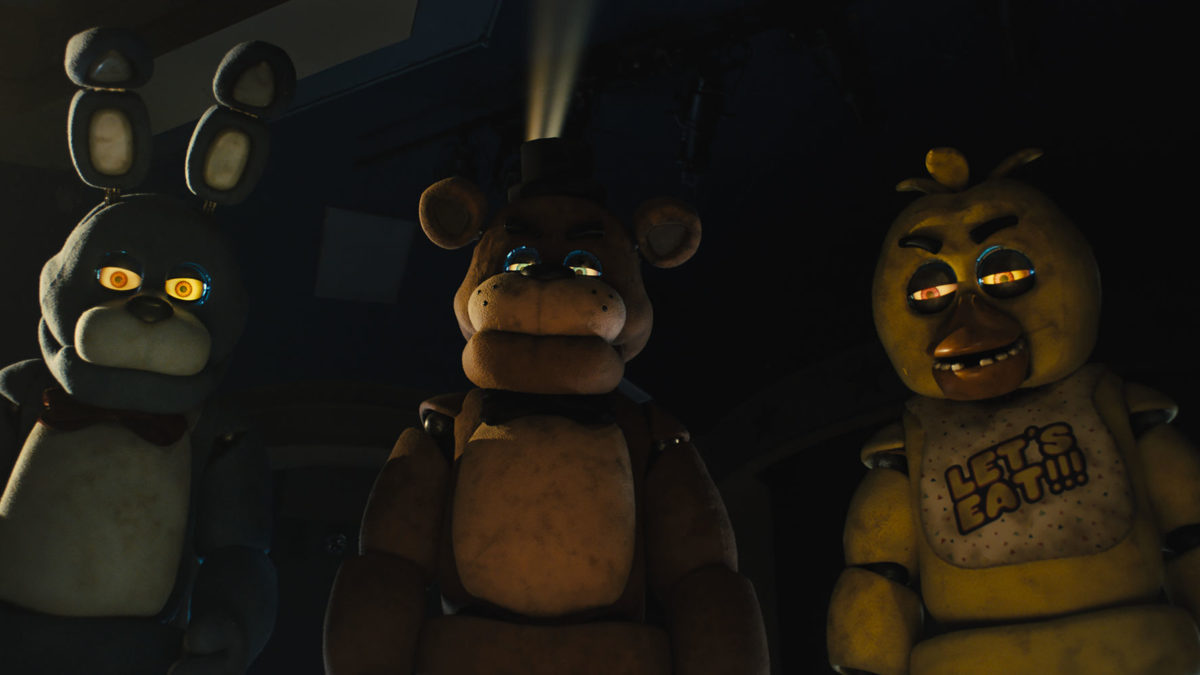 i remade the fnaf movie stained glasses with the FNaF 2 animatronics :  r/fivenightsatfreddys