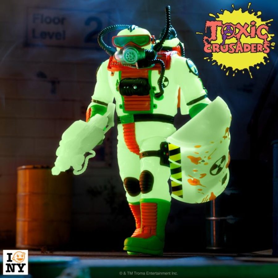 Super7 Debuts NYCC 2023 Toxic Crusaders Radiation Ranger (Glow)