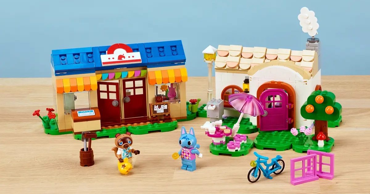 Lego Debuts New Animal Crossing Sets With Nook’s Cranny And Rosie