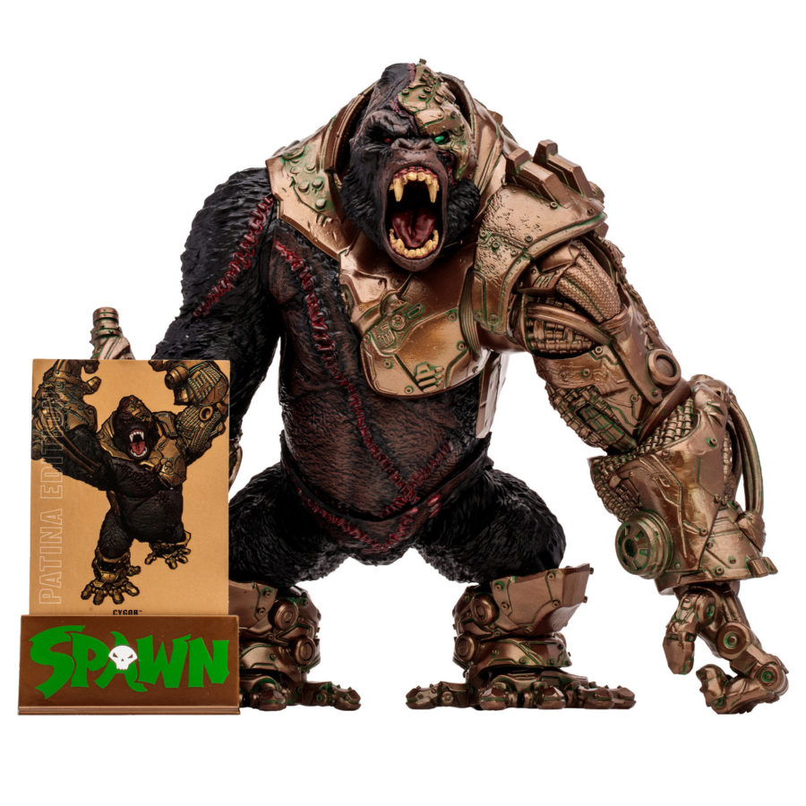 Cygor is Back with a New Patina Spawn Figure from McFarlane Toys