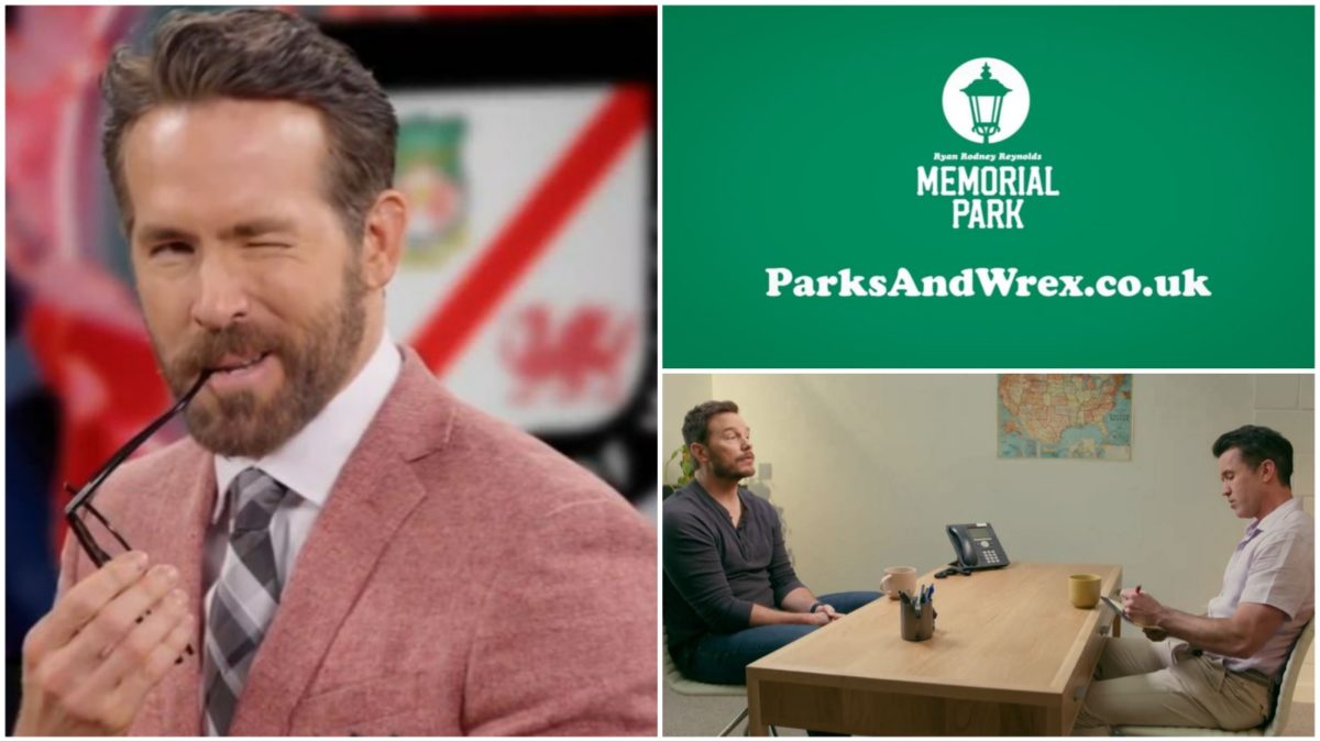 Rob McElhenney Gifts Ryan Reynolds a Park With Help From Chris Pratt